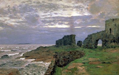 Resti di giorni passati, crepuscolo, Finlandia da Isaak Ilyich Levitan